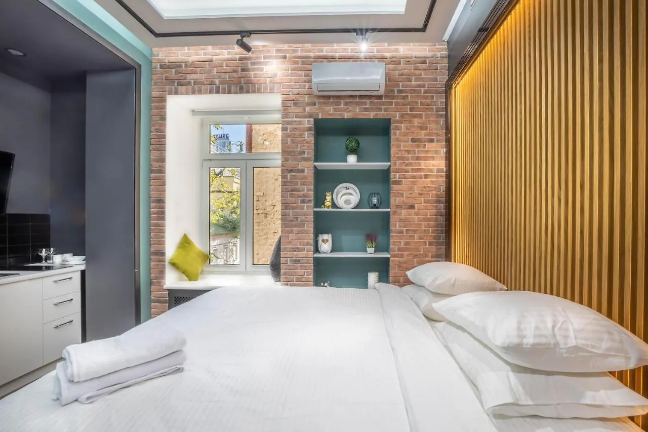 公寓 基輔Luxury Urban Lofts Across Baseina 5А & Arena公寓